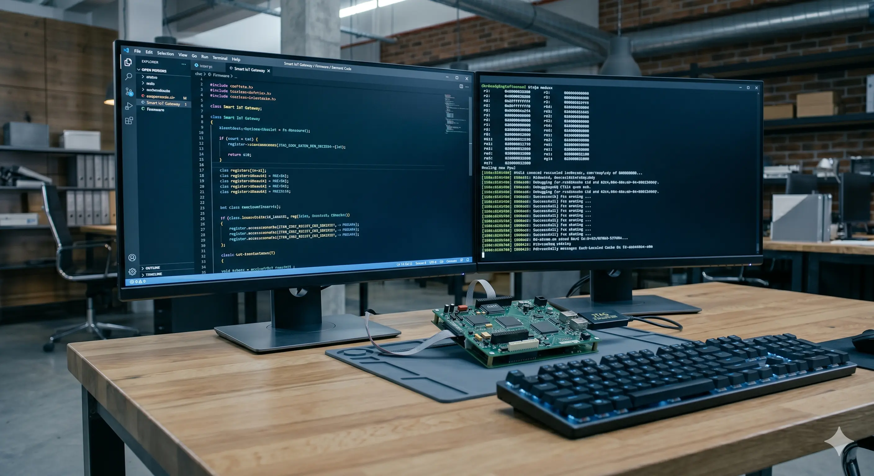 Embedded firmware development